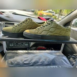 Greats Brooklyn 11.5Quilted, like puffer jacket.Khaki Green